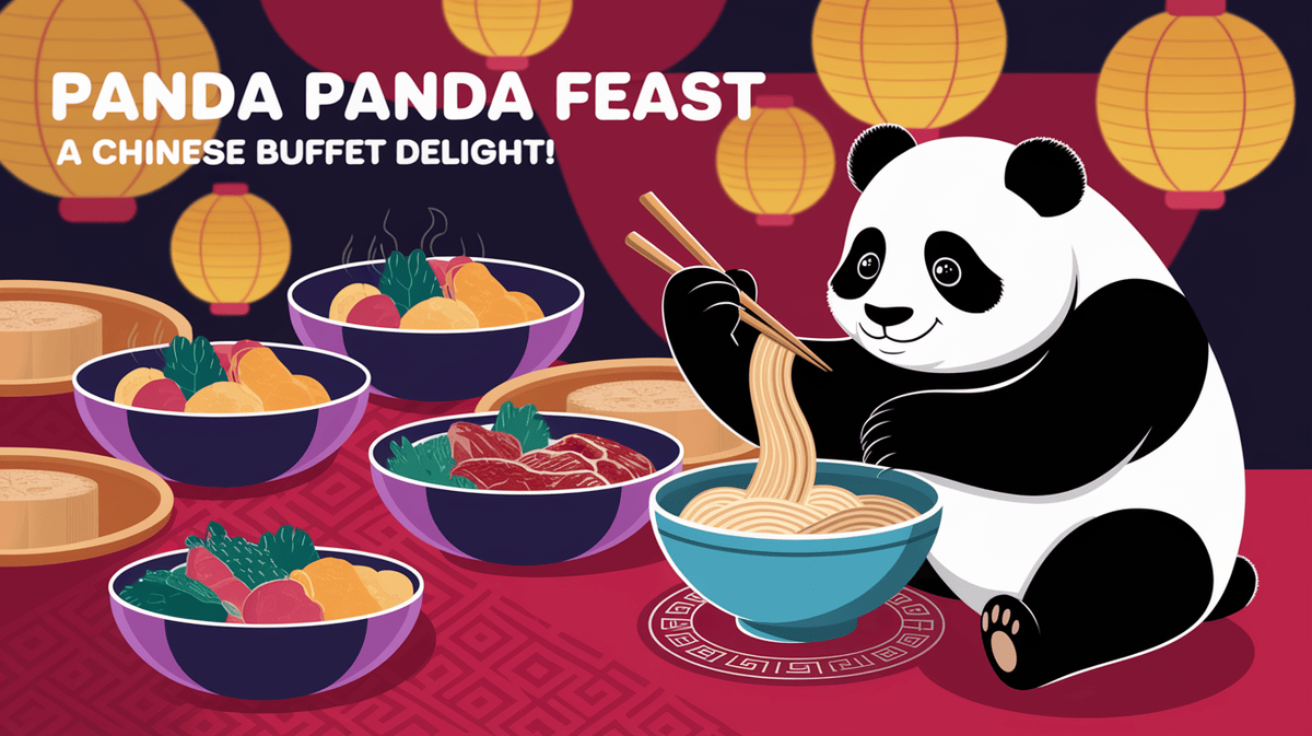 Panda Panda Feast – A Chinese Buffet Delight! (Mansfield)
